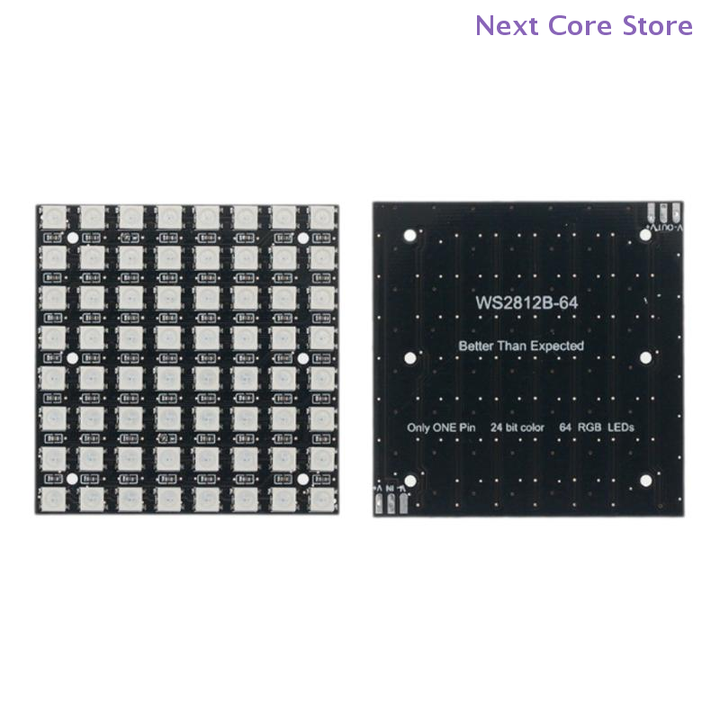 Rgb Led Matrix 8X8 - 1개 8x8 64비트 LED 매트릭스 모듈