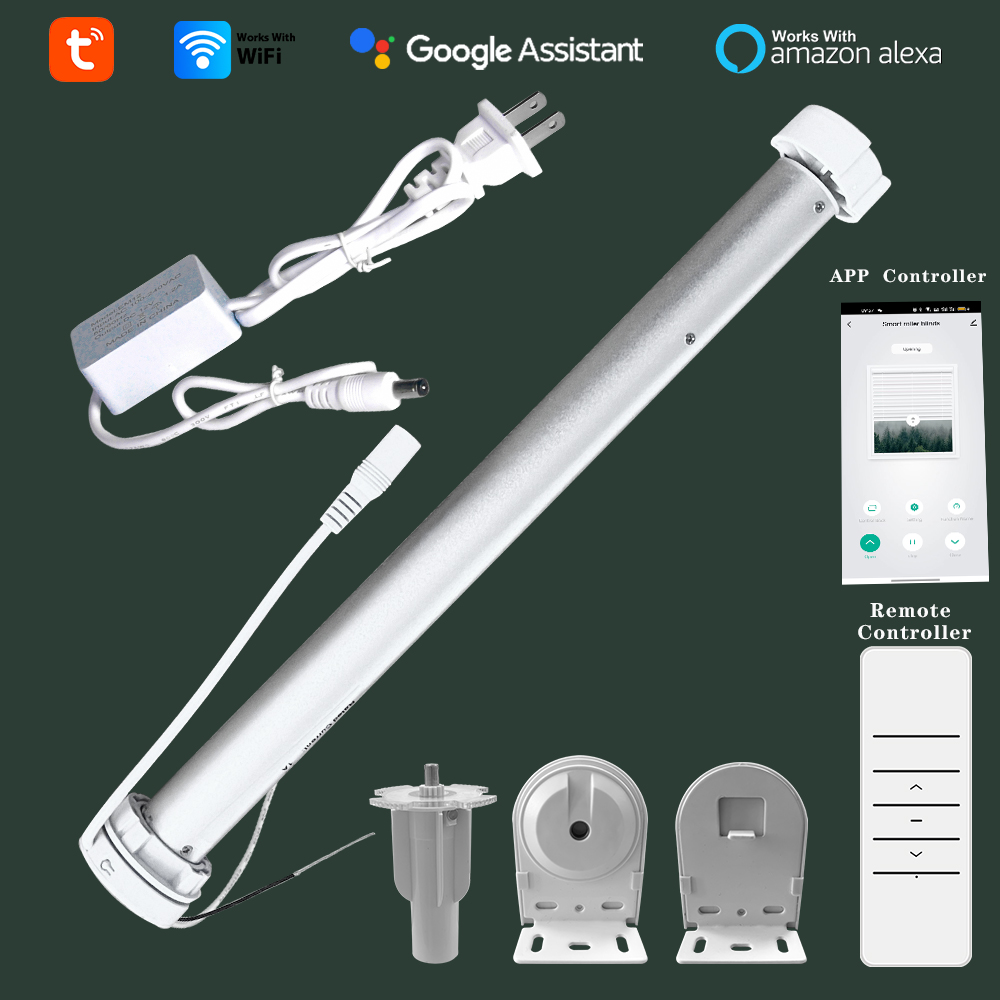 Home Automation Ideas - 투야 WiFi 미니 모터라이즈 롤러 블라인드