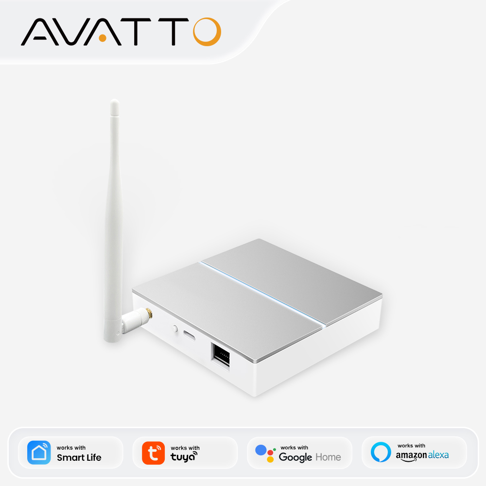 Home Automation Ideas - 안테나가 있는 AVATTO Tuya ZigBee 게이트웨이
