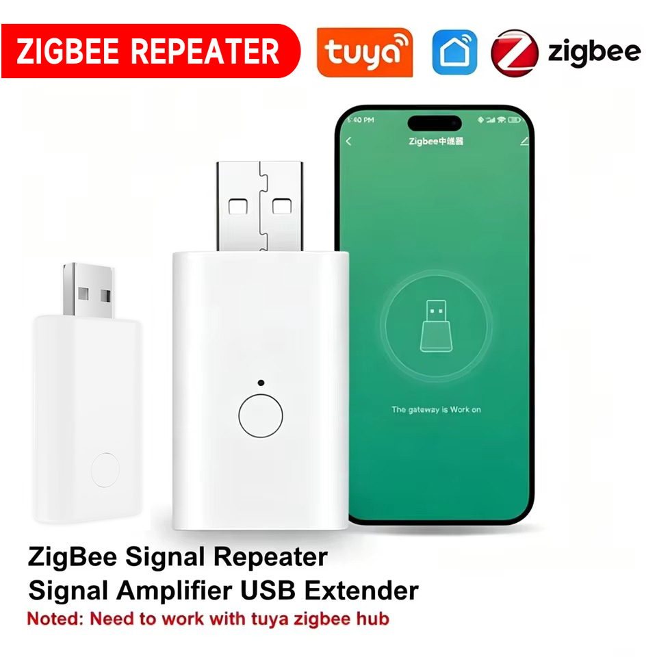 Home Automation Ideas - Tuya ZigBee 신호 증폭기 USB 증폭기