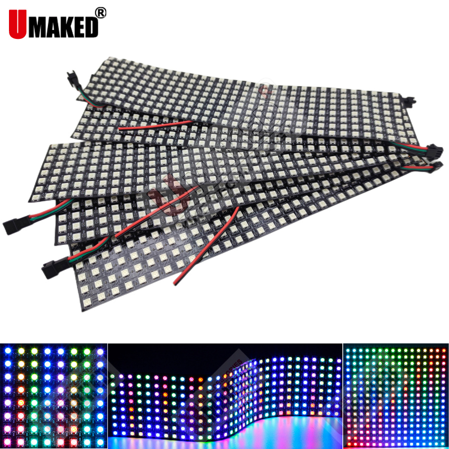 Rgb Led Matrix 8X8 - 2pcs WS2812B 개별적으로 주소 지정이 가능한
