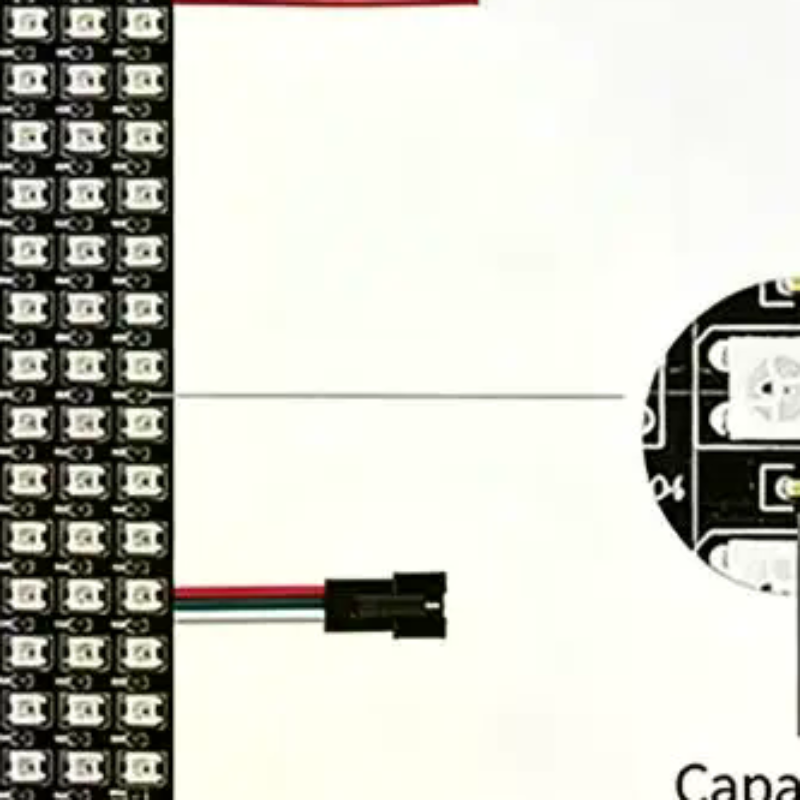 Rgb Led Matrix 8X8 - WS2812B 스마트 픽셀 모듈 매트릭스 패널