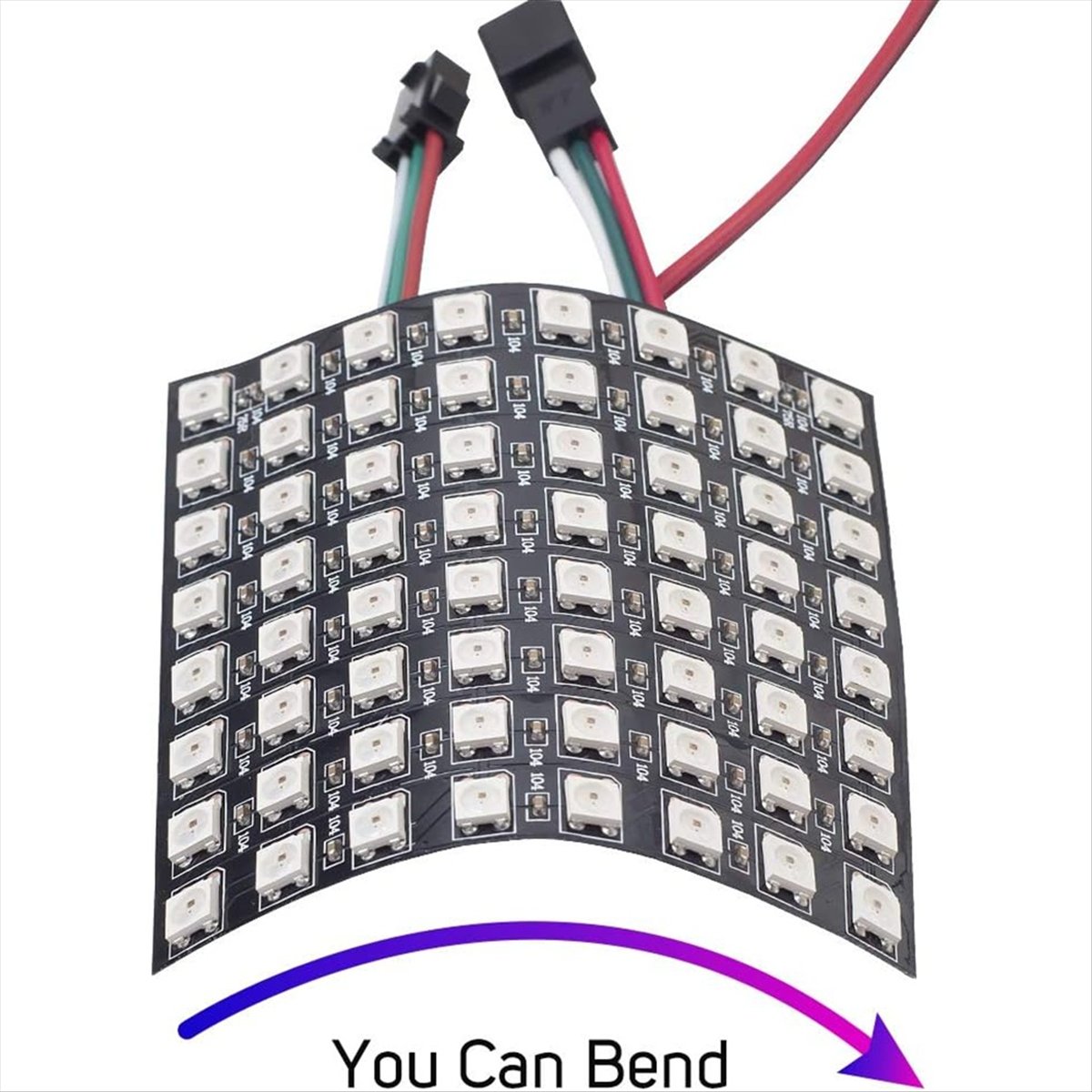 Rgb Led Matrix 8X8 - A36R WS2812B 도트 매트릭스 스크린 RGB