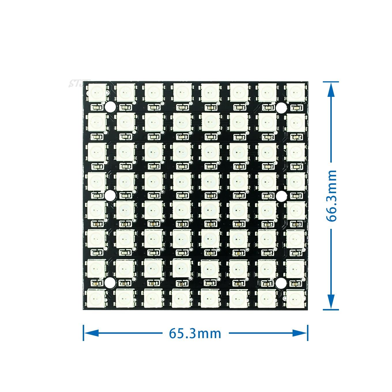 Arduino용 WS2812 smd LED 5050 R - Rgb Led Matrix 8X8 리뷰 및 가격