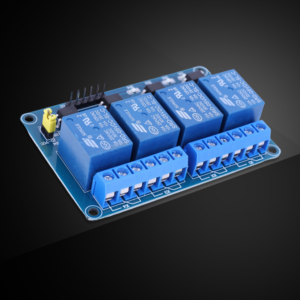 5V 12V 4채널 릴레이 보드(광커플러 릴레이 포함) - Home Automation Arduino 리뷰 및 가격