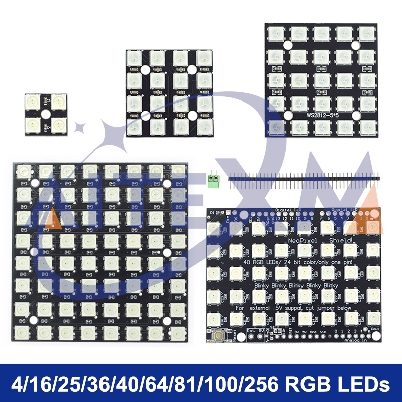 WS2812 모듈 5050 RGB 4x4 8x8 16x - Rgb Led Matrix 8X8 리뷰 및 가격