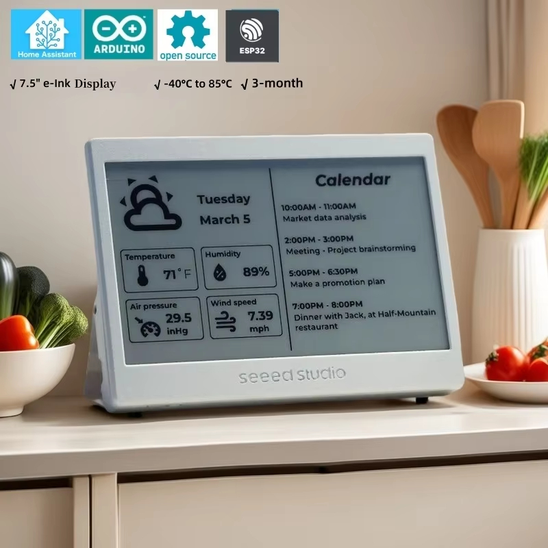 XIAO ESP32 ePaper 패널 7.5인치 스크린 - Home Automation Arduino 리뷰 및 가격