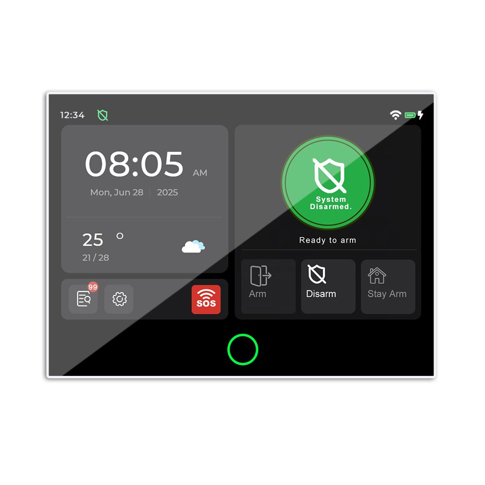 신제품 7인치 터치스크린 4G WiFi 시스템, 무선  - Motion Sensor Pir Wired 리뷰 및 가격