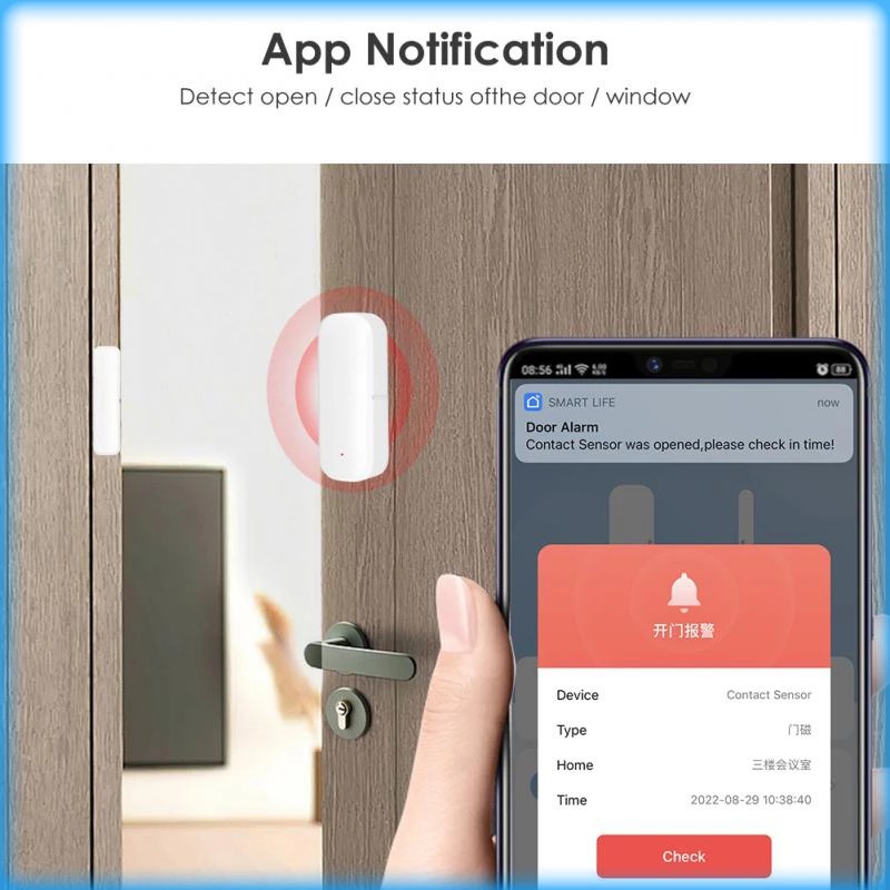 Tuya Wi-Fi 스마트 도어 및 창문 센서(자기 스 - Home Automation Ideas 리뷰 및 가격