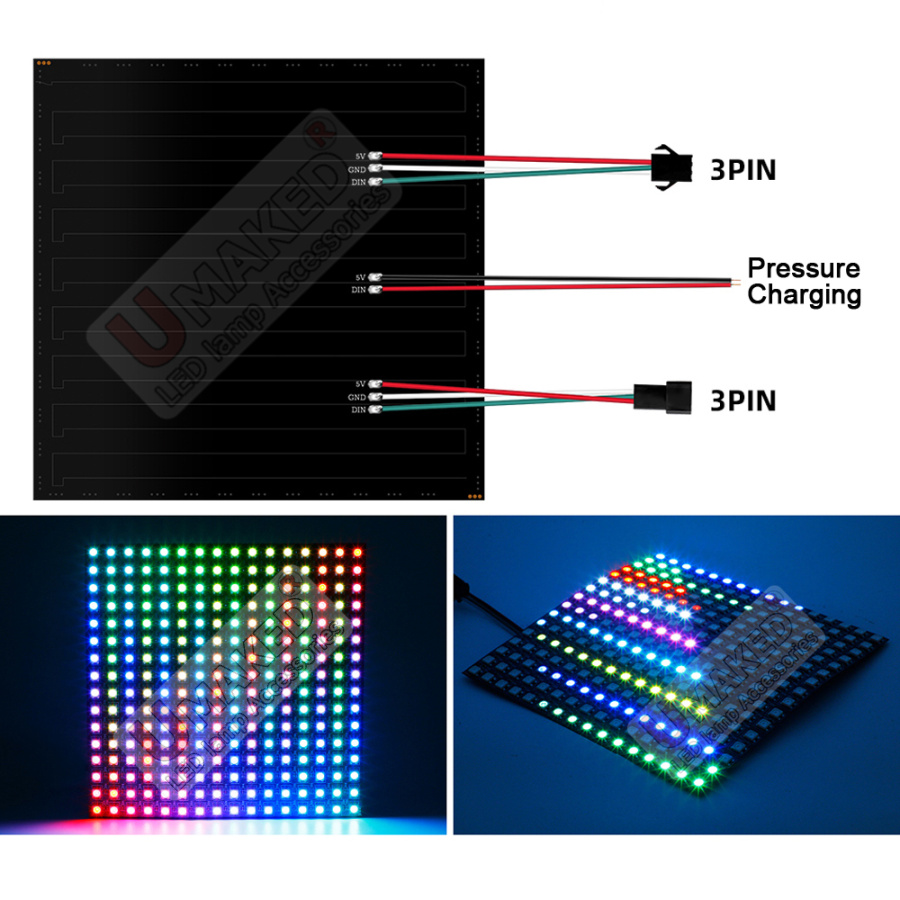 2pcs WS2812B 개별적으로 주소 지정이 가능한  - Rgb Led Matrix 8X8 리뷰 및 가격