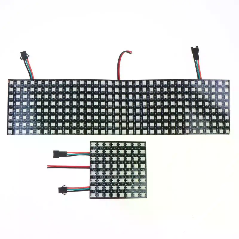 WS2812B 스마트 픽셀 모듈 매트릭스 패널 8x8  - Rgb Led Matrix 8X8 리뷰 및 가격