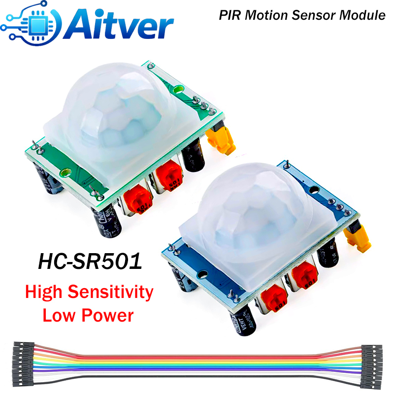 듀퐁 점퍼 와이어가 포함된 HC-SR501 PIR 모션 - Motion Sensor Pir Wired 리뷰 및 가격