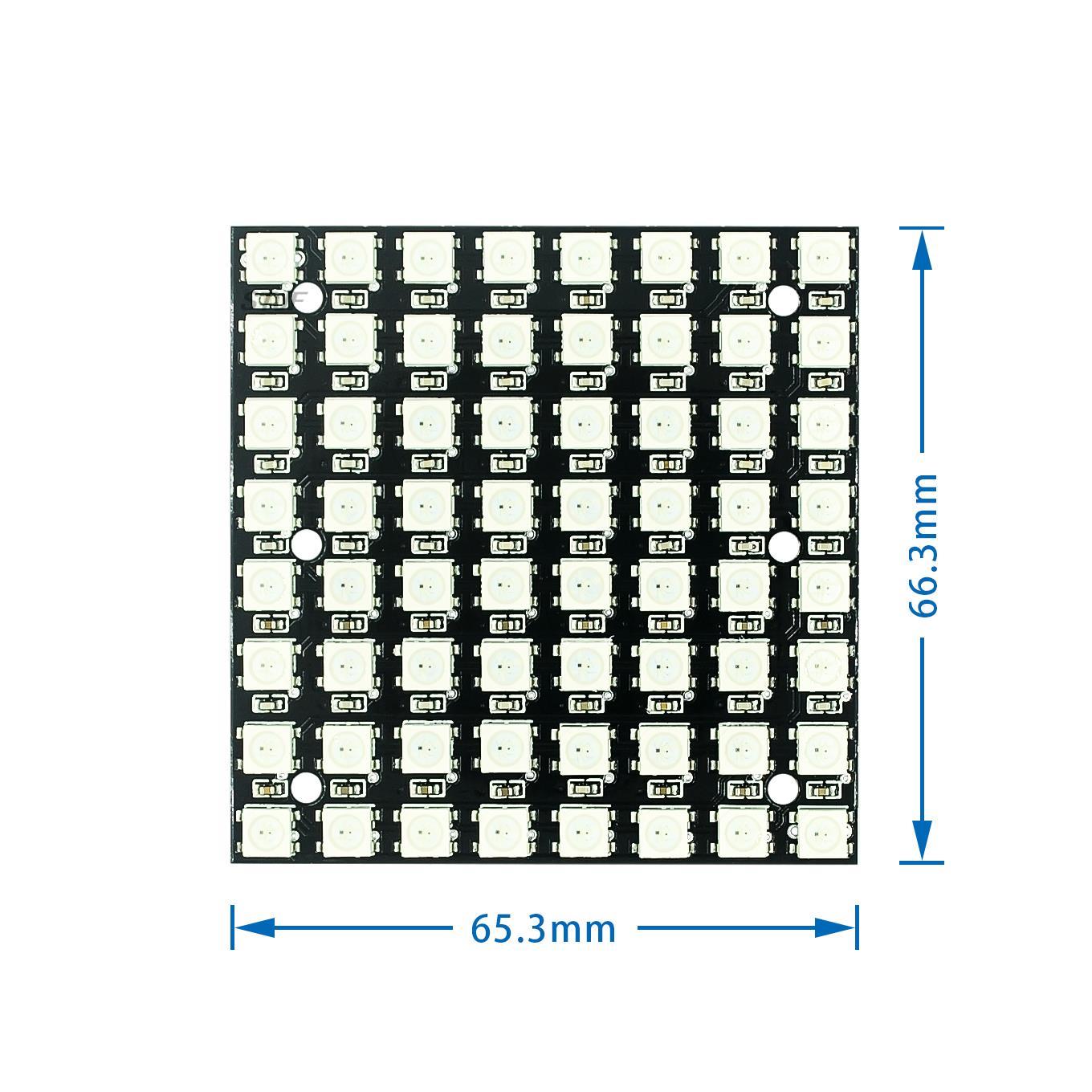 WS2812 LED 5050 RGB 8x8 4 16 2 - Rgb Led Matrix 8X8 리뷰 및 가격