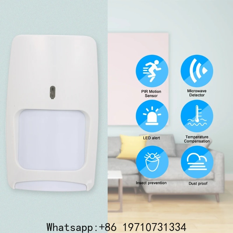 유선 듀얼 테크 적외선 모션 마이크로파 감지기 벽걸이형 - Motion Sensor Pir Wired 리뷰 및 가격