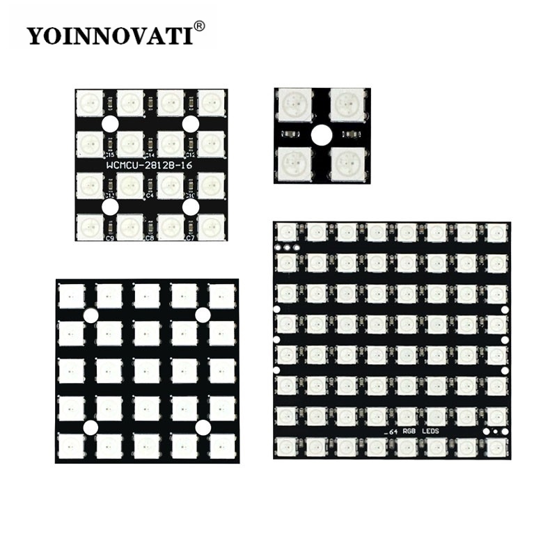 WS2812 LED 5050 RGB 8x8 LED 매트 - Rgb Led Matrix 8X8 리뷰 및 가격