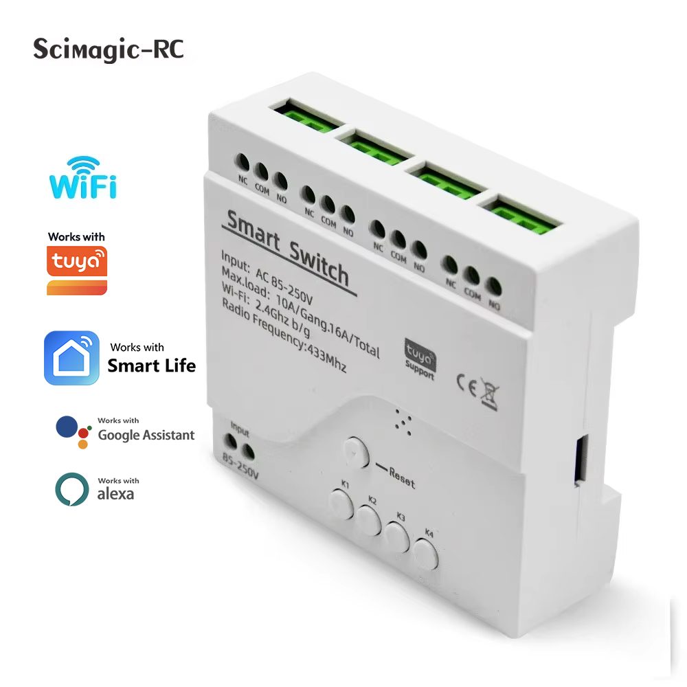 스마트 스위치 4CH 릴레이 모듈 홈 오토메이션 DC  - Home Automation Ideas 리뷰 및 가격