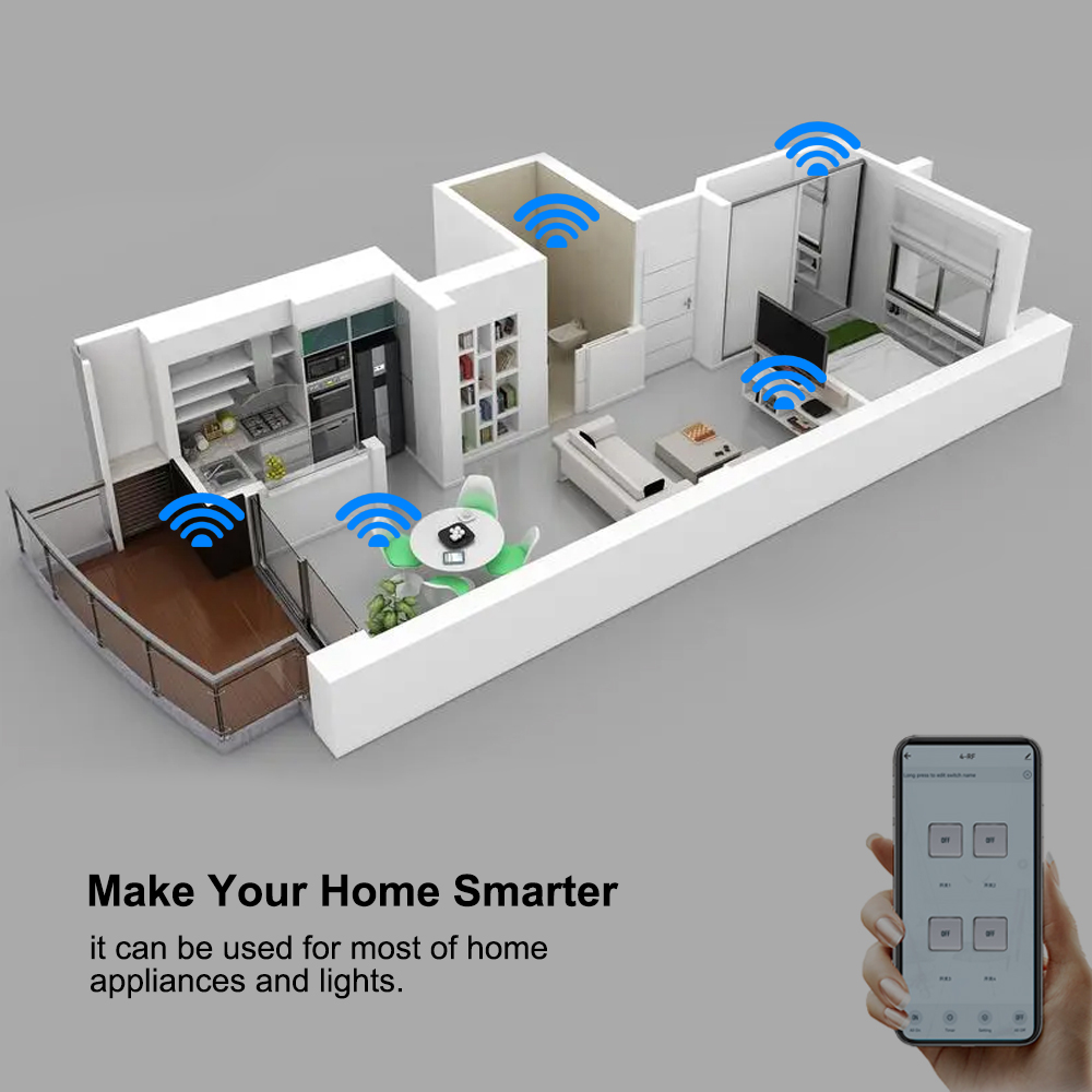 스마트 스위치 4CH 릴레이 모듈 홈 오토메이션 DC  - Home Automation Ideas 리뷰 및 가격