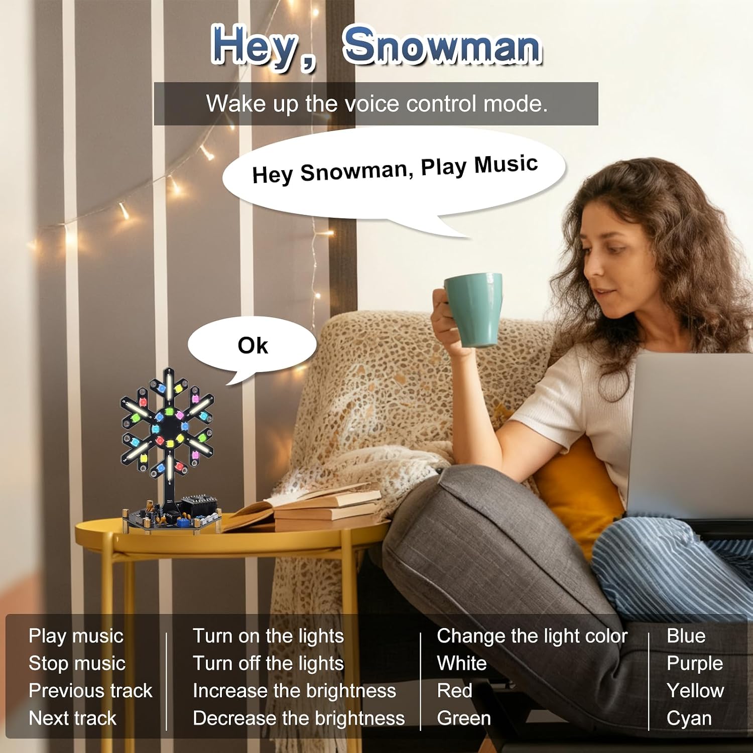 음성 제어 스펙트럼 조명 납땜 연습 키트 DIY LED - Home Automation System Diy 리뷰 및 가격