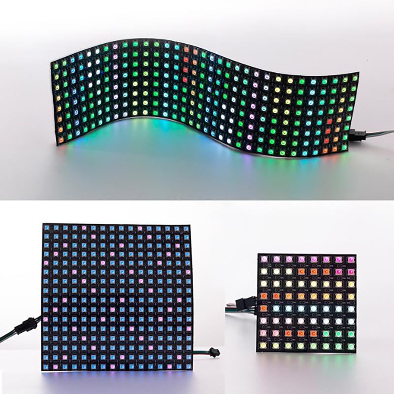 WS2812B 스마트 픽셀 모듈 매트릭스 패널 8x8  - Rgb Led Matrix 8X8 리뷰 및 가격