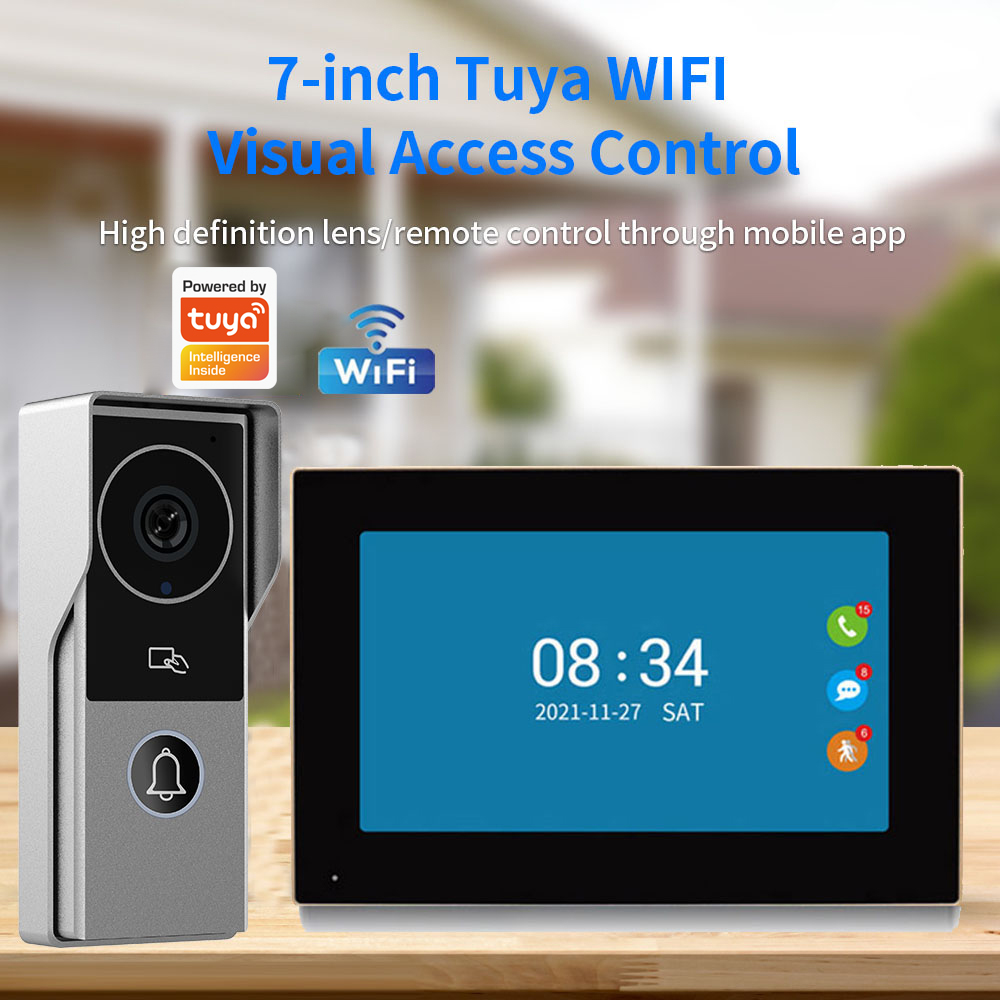 와이파이 비디오 도어벨 시스템 1080P 비주얼 도어폰 - Smart Doorbell Wired 리뷰 및 가격