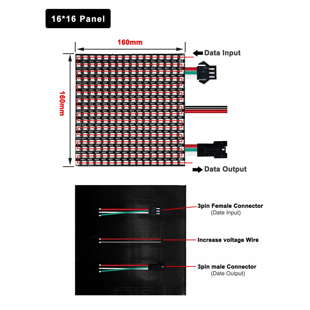 DC5V WS2812B 5050 RGB SMD 유연한  - Rgb Led Matrix 8X8 리뷰 및 가격