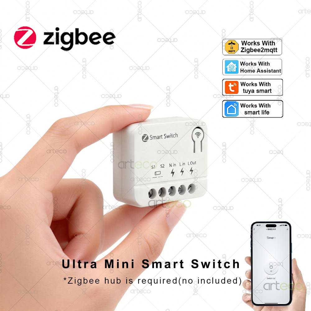 Zigbee 미니 차단기 DIY 스마트 스위치 모듈 홈 - Home Automation Ideas 리뷰 및 가격